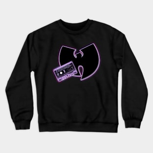 Wu purple tape Crewneck Sweatshirt